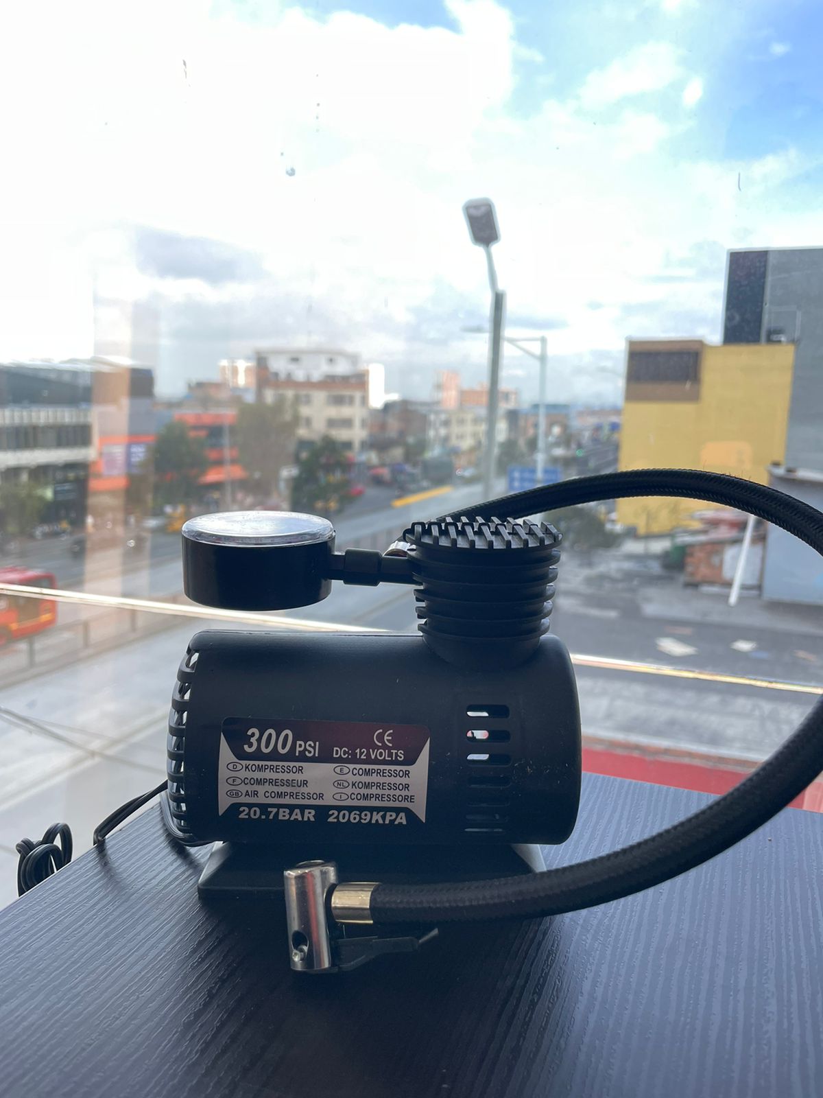 Compresor de Aire para Carro/Moto Portátil