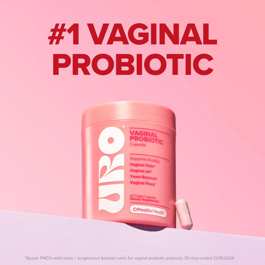 Probióticos Vaginales Uro - Para un Olor y un PH saludables