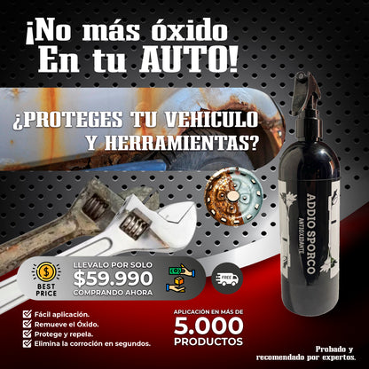 Spray Antioxido Premium - Addio 500ML