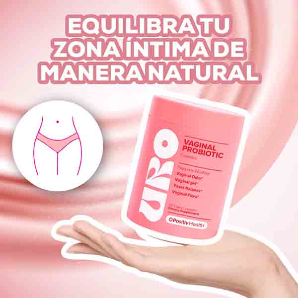 Probióticos Vaginales Uro - Para un Olor y un PH saludables